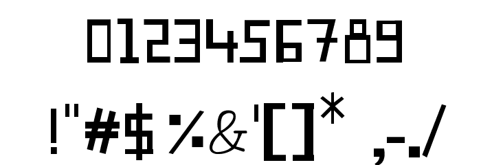 CRU-Suttinee-Regular Font OTHER CHARS