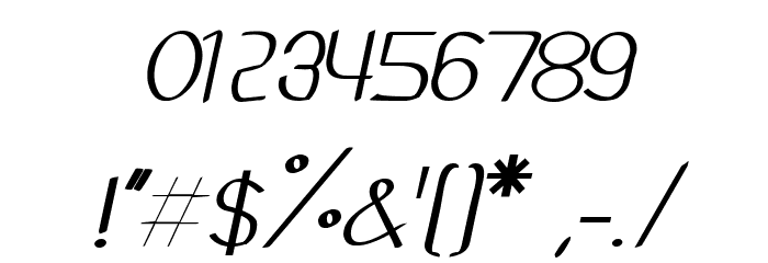 CRU-Teerakarn Font OTHER CHARS