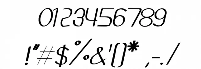 CRU-Teerakarn Font OTHER CHARS