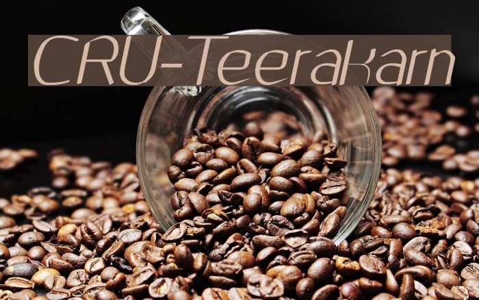 CRU-Teerakarn Font examples