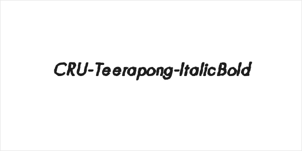 CRU-Teerapong-ItalicBold Logo