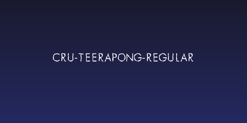 CRU-Teerapong-Regular Social Header