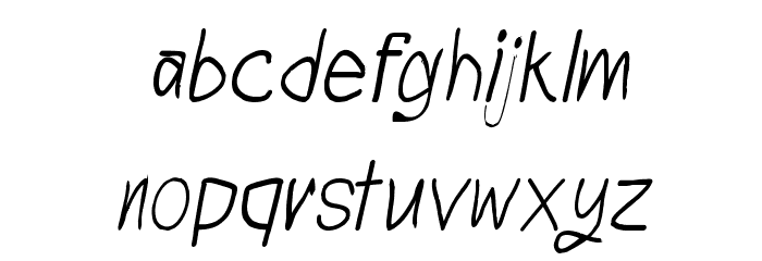 CRU-Todsaporn-Hand-Written-Bold-Italic Polices MINUSCULES