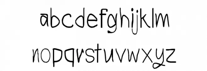 CRU-Todsaporn-Hand-Written-Bold फ़ॉन्ट लोअरकेस