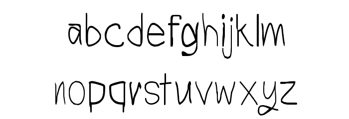 CRU-Todsaporn-Hand-Written Шрифта строчной