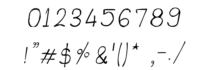 CRU-dissaramas-Hand-Written Italic Font OTHER CHARS