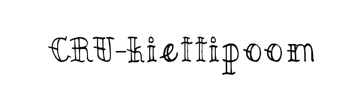 CRU-kiettipoom Fonte