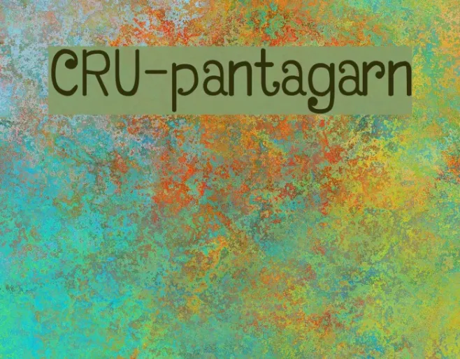 CRU-pantagarn Example 1