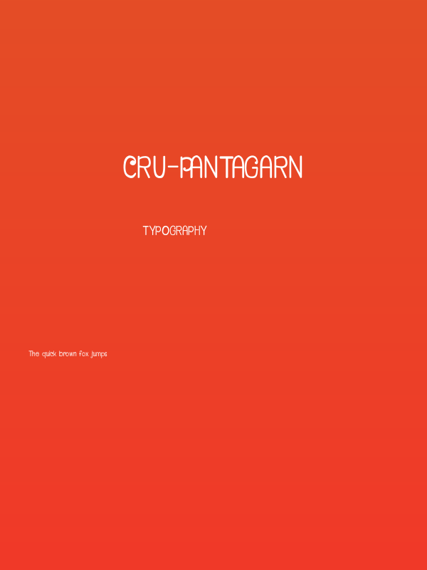 CRU-pantagarn Poster