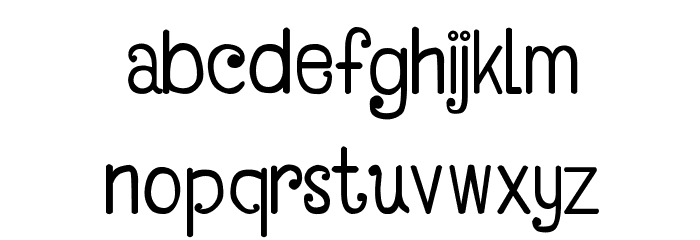 CRU-pantagarn Font LOWERCASE