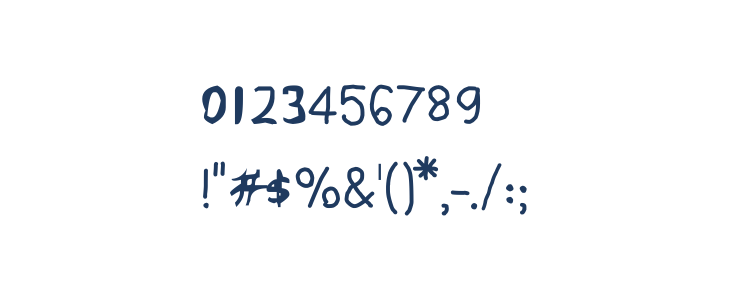 CRU-pokawin-Hand-Written Other Characters