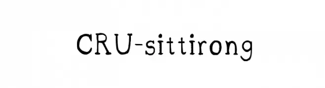 CRU-sittirong 