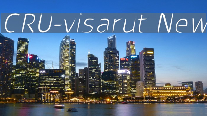 CRU-visarut New Font examples