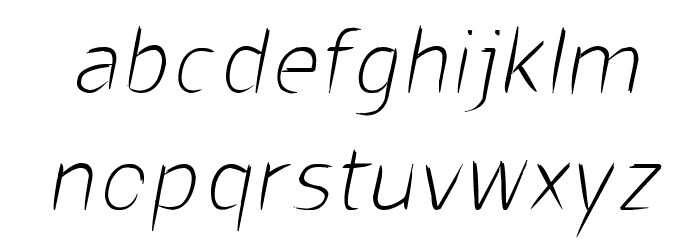CRU-visarut New Font LOWERCASE