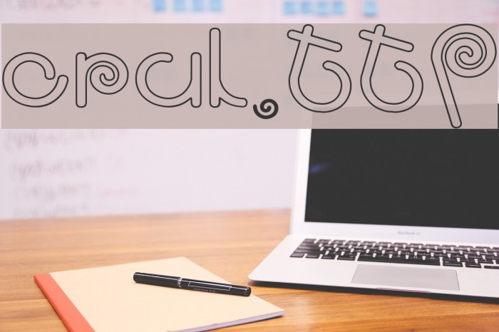 CRUL.TTF Font examples