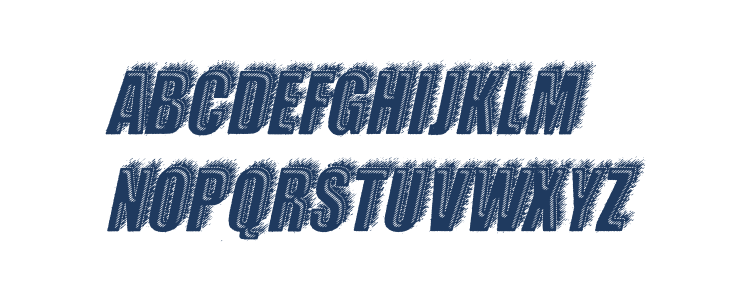 CRUMB ITALIC PERSONAL USE Bold Italic Lowercase