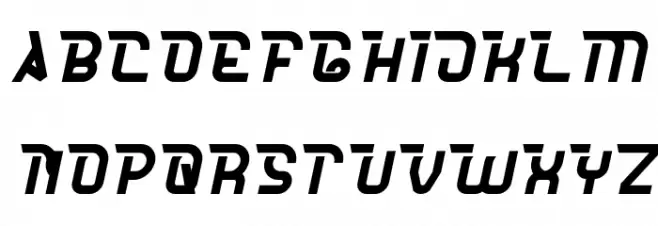 CRUMBLE Bold Italic Шрифта ВЕРХНИЙ