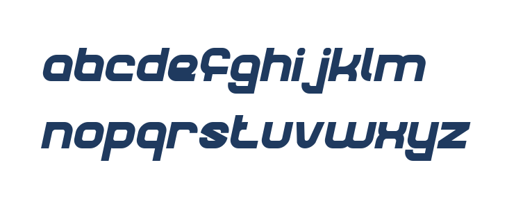 CRUMBLE Bold Italic Lowercase