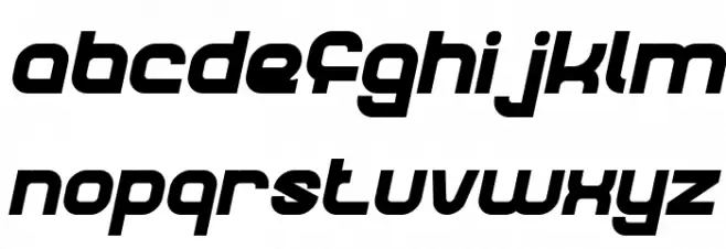 CRUMBLE Bold Italic Fonte MINÚSCULAS