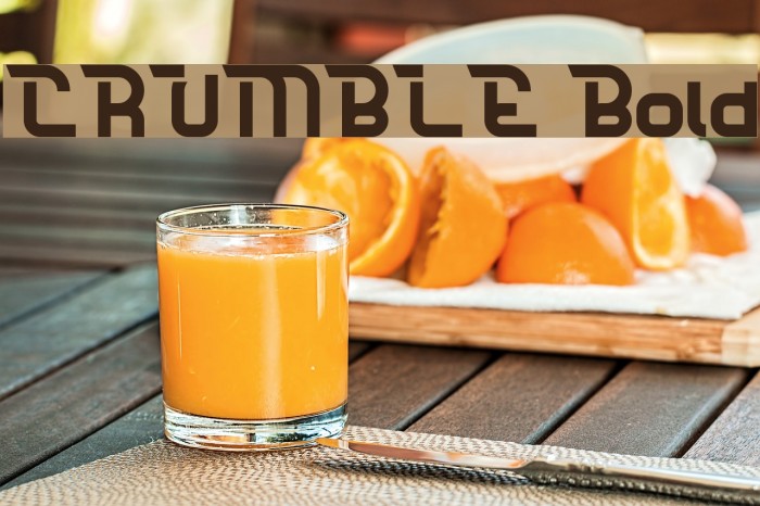 CRUMBLE Bold Example 3