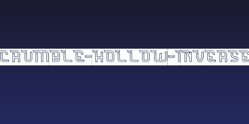 CRUMBLE-Hollow-Inverse Social Header