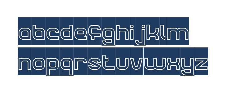 CRUMBLE-Hollow-Inverse Lowercase