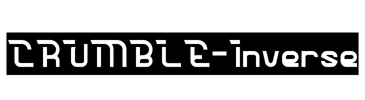 CRUMBLE-Inverse  baixar fontes gratis