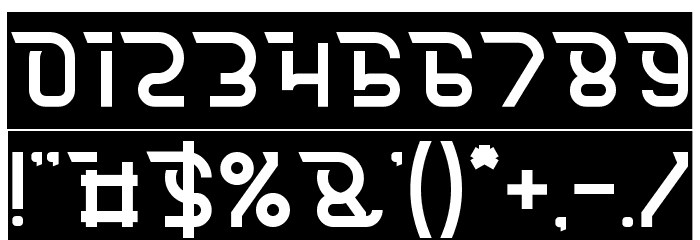 CRUMBLE-Inverse Font OTHER CHARS
