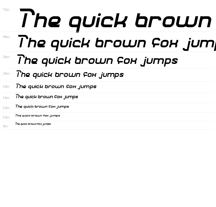 CRUMBLE Italic Waterfall