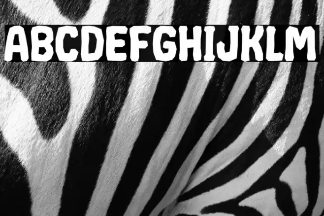 CRUMPLED Font examples