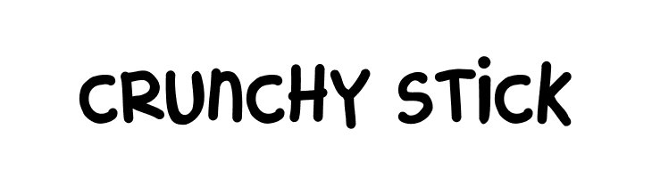 CRUNCHY STICK  font caratteri gratis