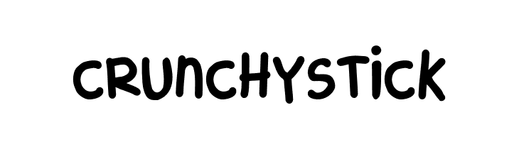 CRUNCHYSTICK  Descarca Fonturi Gratis