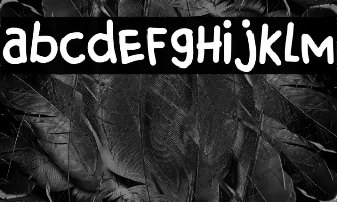 CRUNCHYSTICK Font examples