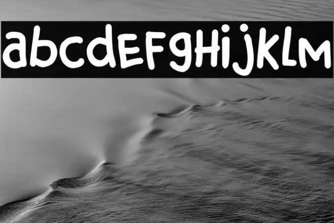 CRUNCHYSTICK Font examples