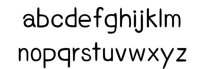 CRUPimpaveeHandWritten2 Font LOWERCASE