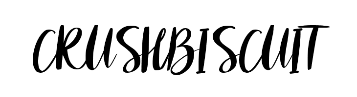 CRUSH BISCUIT  font caratteri gratis