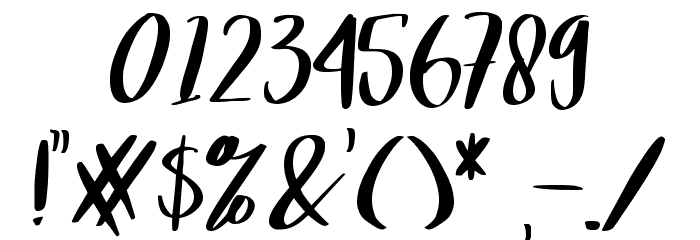 CRUSH BISCUIT Font OTHER CHARS
