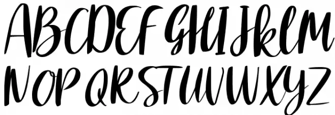 CRUSH BISCUIT Schriftart Groß