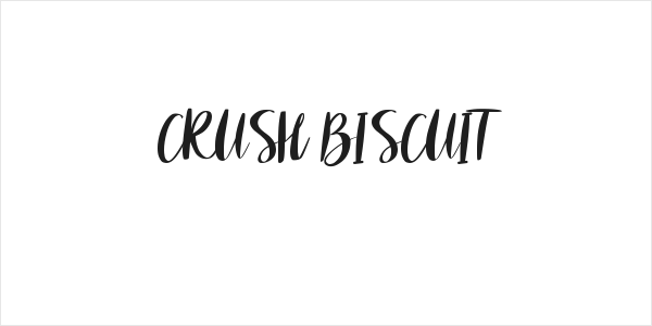 CRUSH BISCUIT Logo