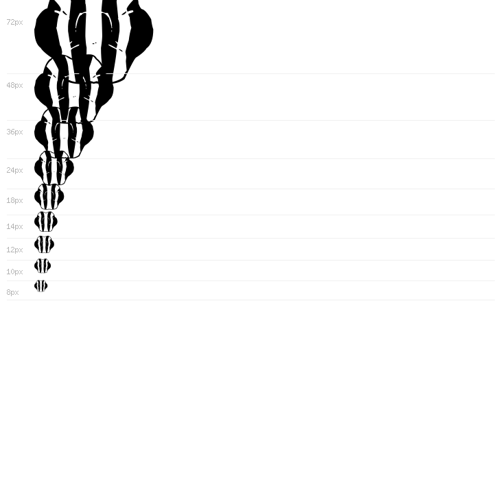 CRUSHED CANDY Waterfall