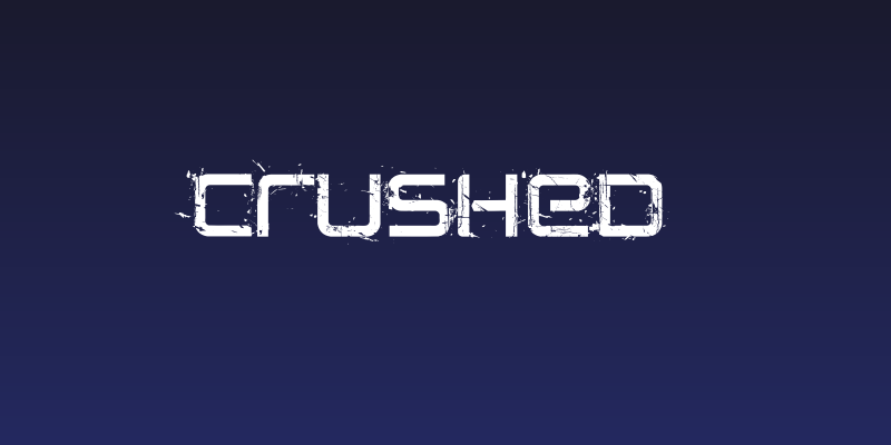 CRUSHED Social Header