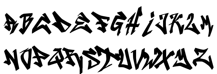 CRUZE2 Regular Schriftart Kleinbuchstaben