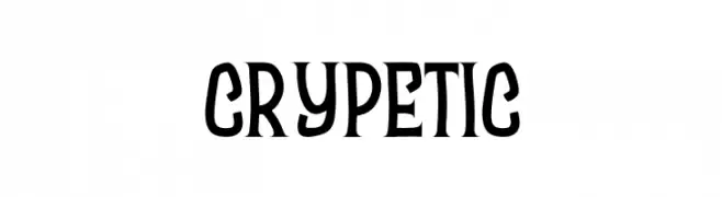 CRYPETIC  免费字体下载