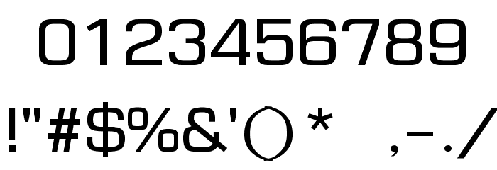 Cr-Borarn Font OTHER CHARS