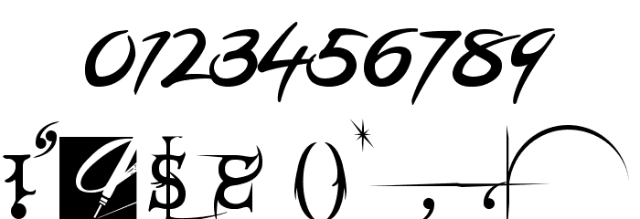 CrEAtoR cAmpoTYPe SmcP Font OTHER CHARS