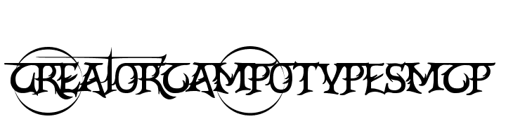 CrEAtoRcAmpoTYPeSmcP  Descarca Fonturi Gratis