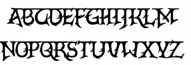 CrEAtoRcAmpoTYPeSmcP フォント 大文字