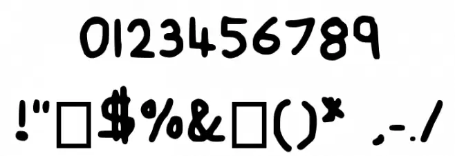 Craaig Medium Font OTHER CHARS