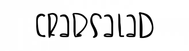 CrabSalad  Frei Schriftart Herunterladen
