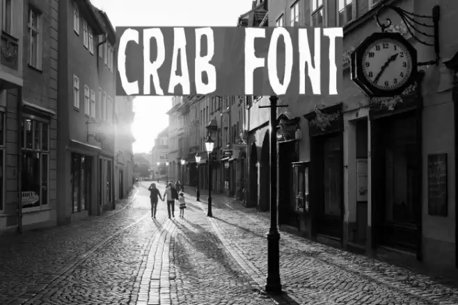 Crab Font examples
